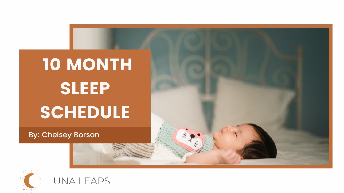 10 month old sleep schedule banner