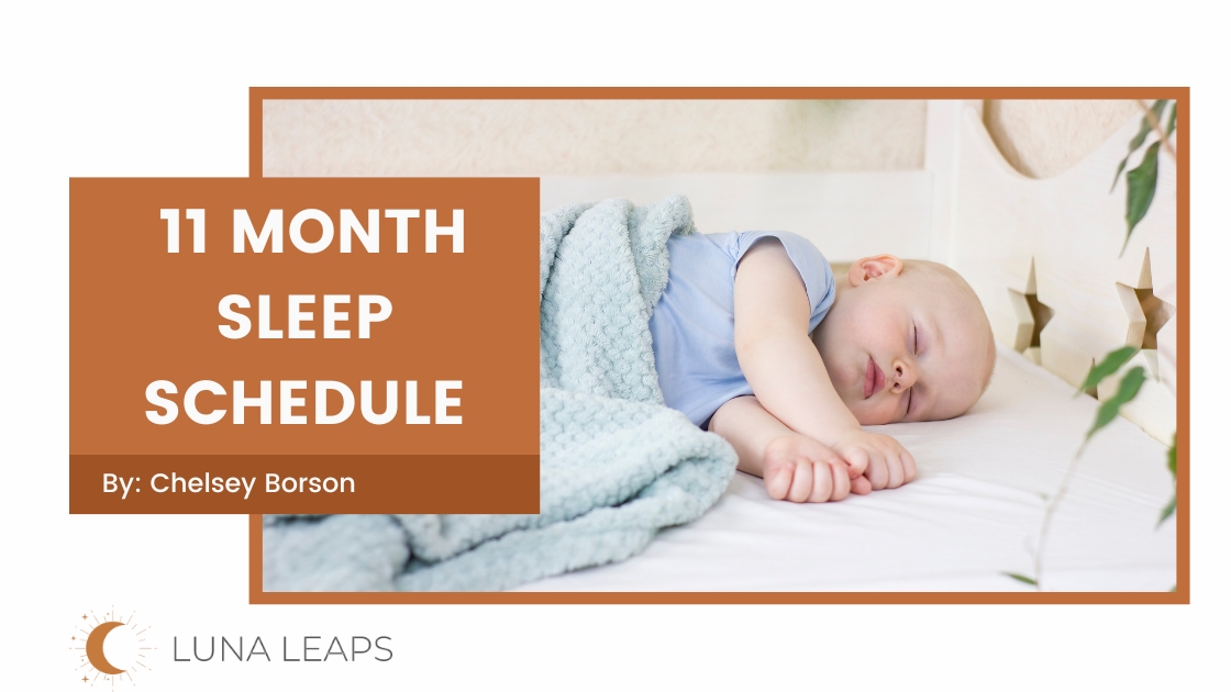 11 month old sleep schedule banner