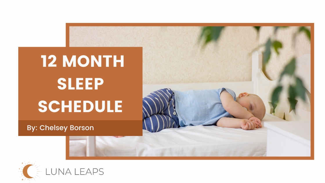 12 month old sleep schedule banner