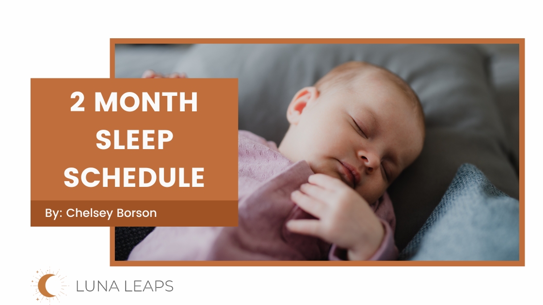 2 month old sleep schedule banner