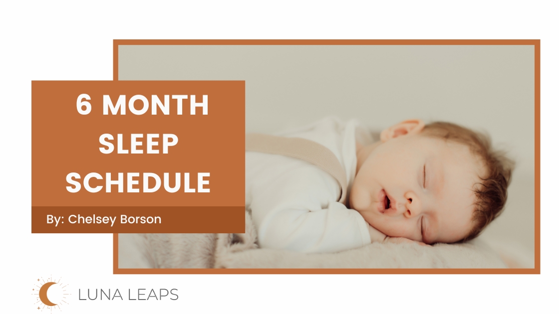 6 month old sleep schedule banner